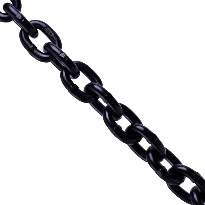 HDR 32-36 En818-2 20Mn2 Alloy Steel G80 Black Short Link Chain