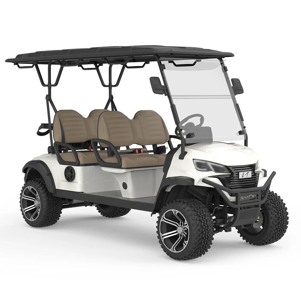 2024 Top Quality Carrito De Golf Electrico 4X4 Luxury Utility 4 Seater Club Cart Off Road Buggy Electric Golf Carts