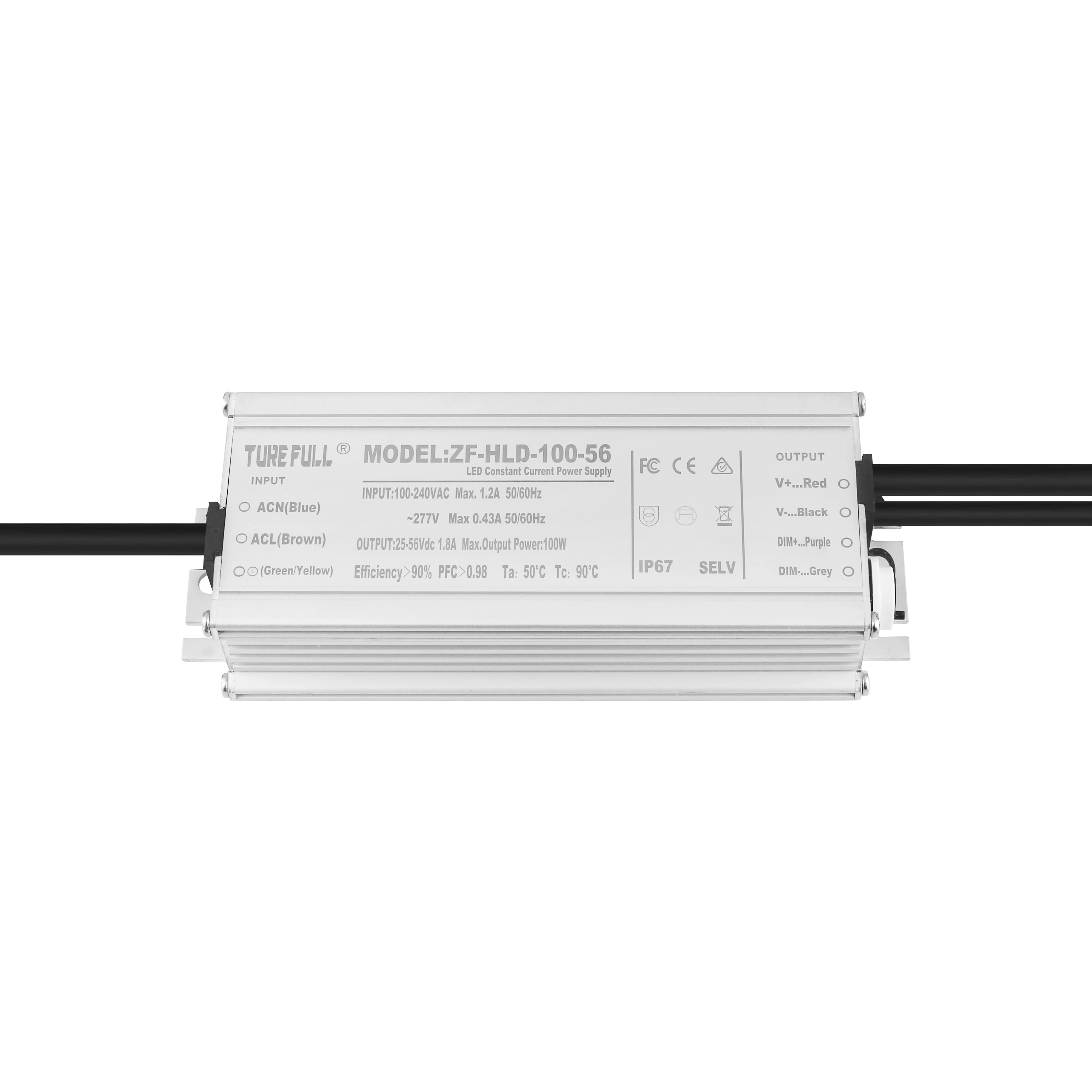 TURE FULL LED Power Supply 40W 50W 80W 100W 150W 240W 300w 400W 600W 12V 24V IP67 Waterproof LED Drivers