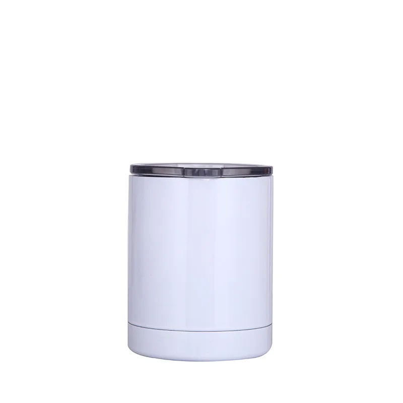 USA WAREHOUSE 15oz heavy sublimation Straight Blank Tumbler With Straw Sublimation