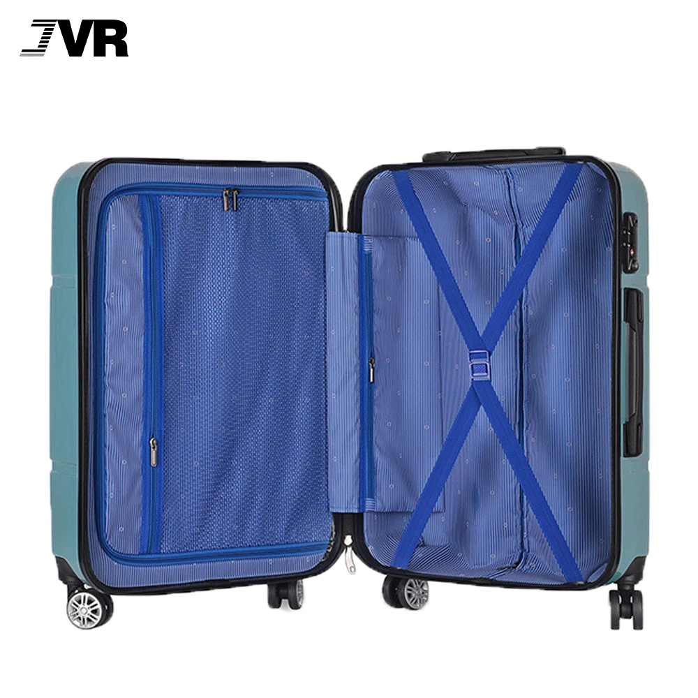 Hardshell Luxury Abs+pc Luggage Sets Aluminium Trolley Travel Suitcase case bags