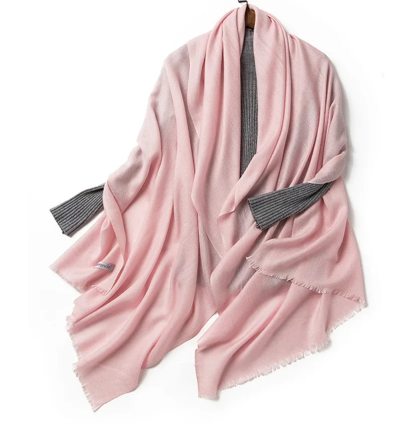 India italian fashion 100% pashmina cashmere scarf double sided pashmina shawl