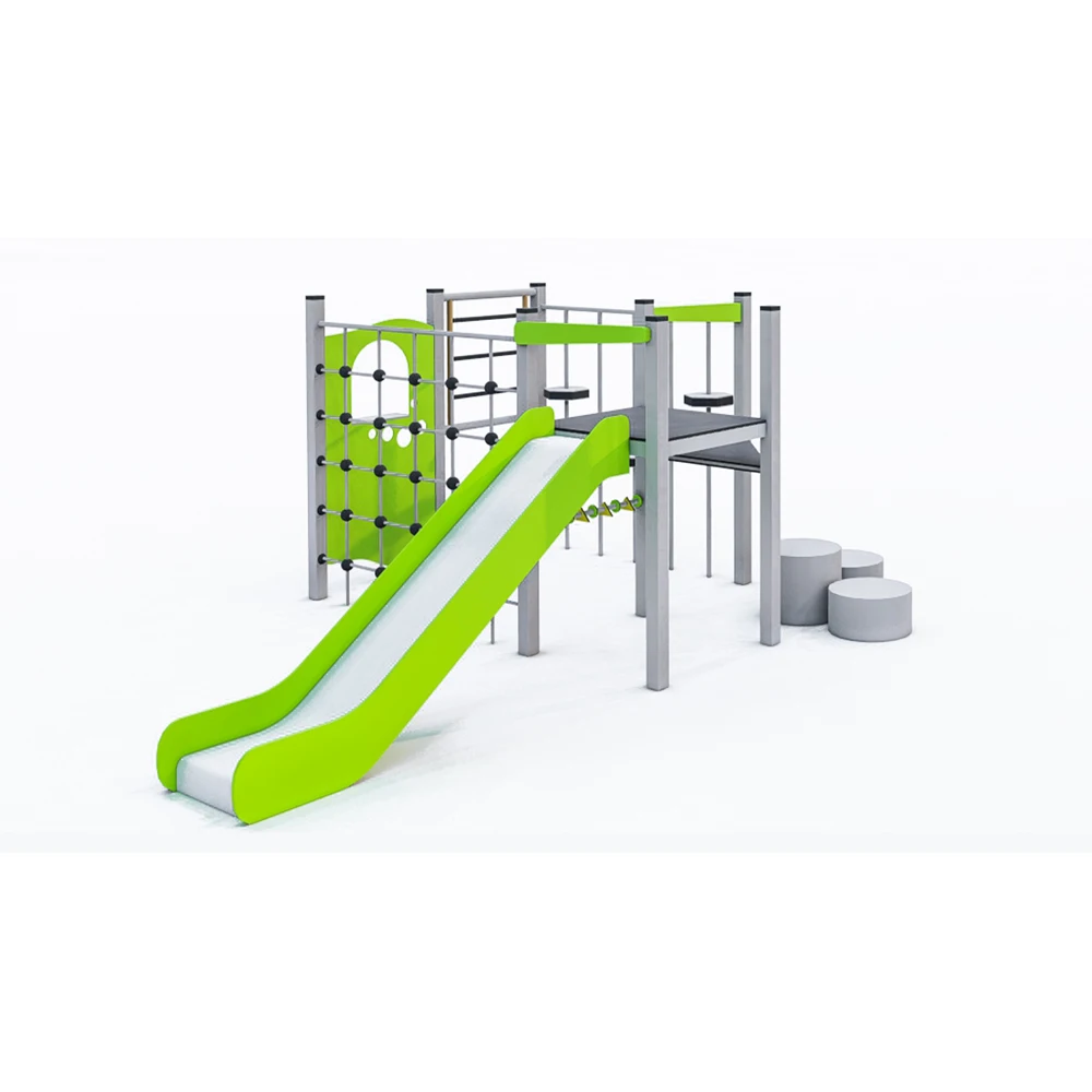 High Quality Sturdy HPL Outdoor Play Equipment Multifunction Amusement Gear
