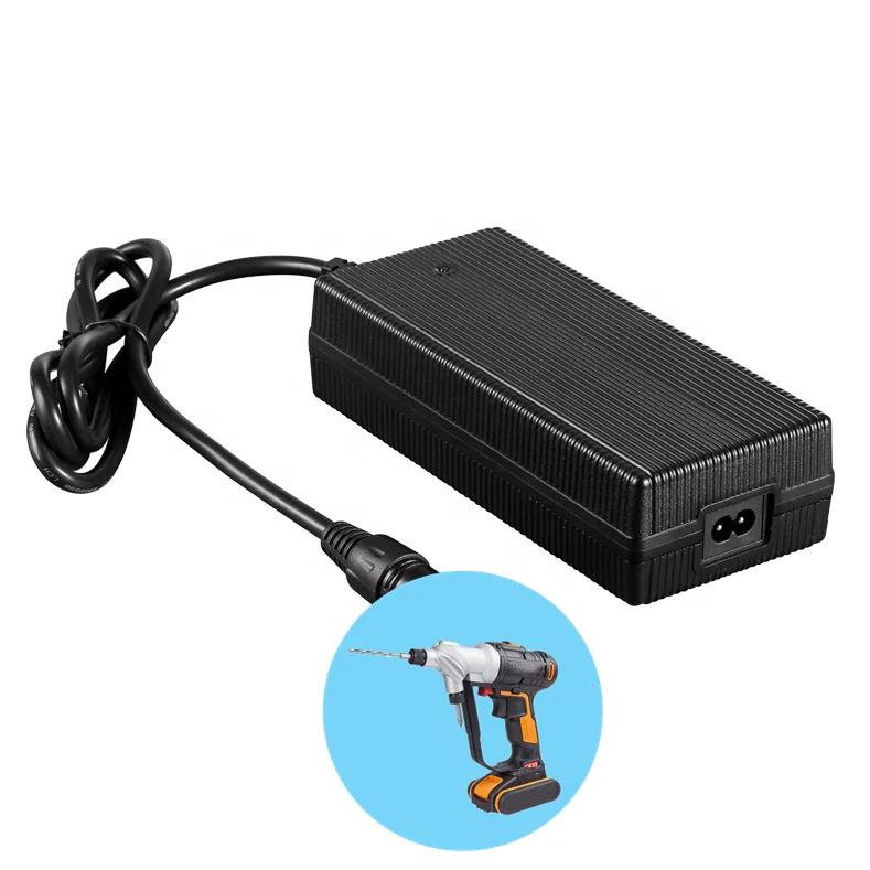 12.6V 16.8V 29.4V 42V 63V ebike power supply adapter Li-ion Lithium battery universal  charger for power tool battery