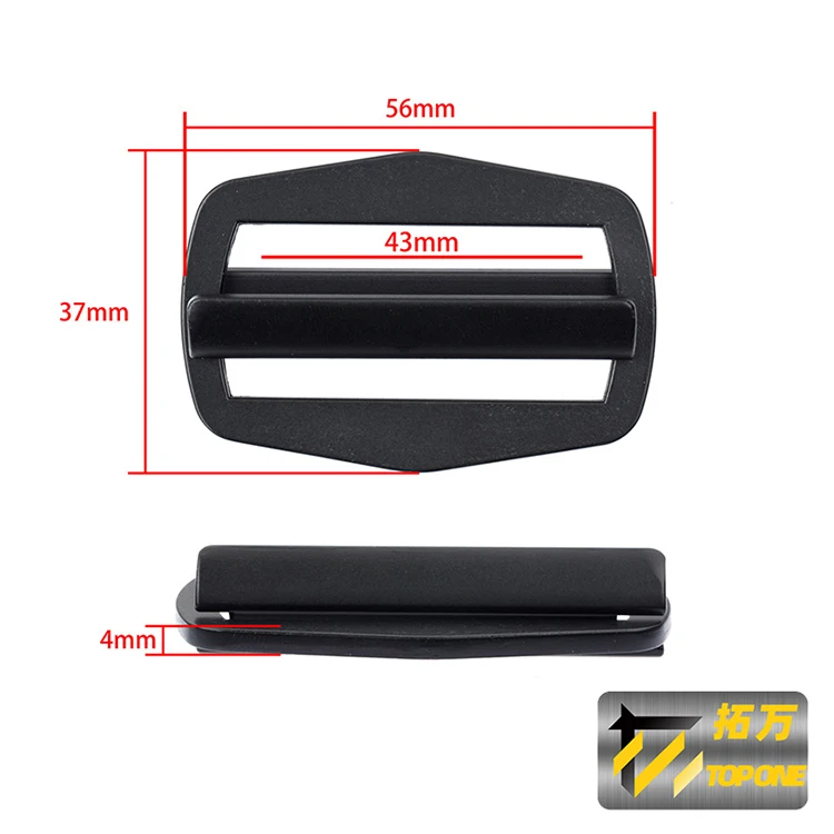 Metal Adjustable Slide Belt Buckle Canvas Shoulder Bag Strap Messenger Bag Buckle