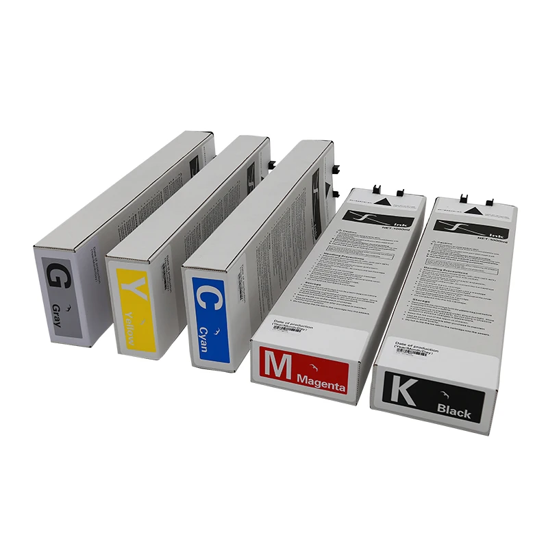 Shibakawa factory wholesale original quality five color printer inks rizo comcolor gd9630 printer ink cartridge