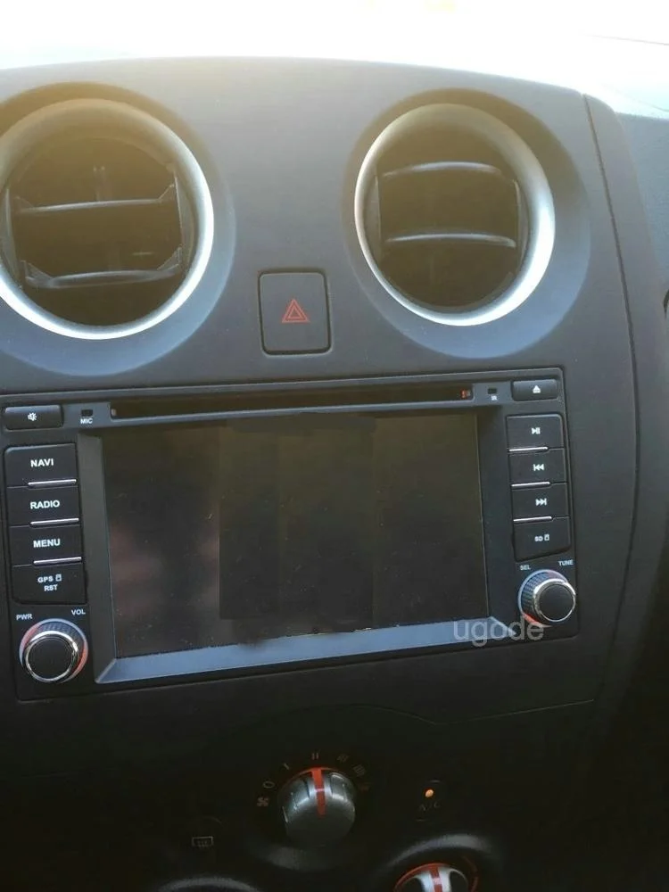 ugode Android car DVD Player GPS Navigation Stereo Parts Accessories for Livina Micra Note Juke  ALMERA