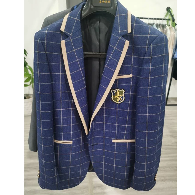 Custom School Uniform Boy& Girl Jacket Design Custom-order School Clothing Primary School Uniforms with Skirt or Pants