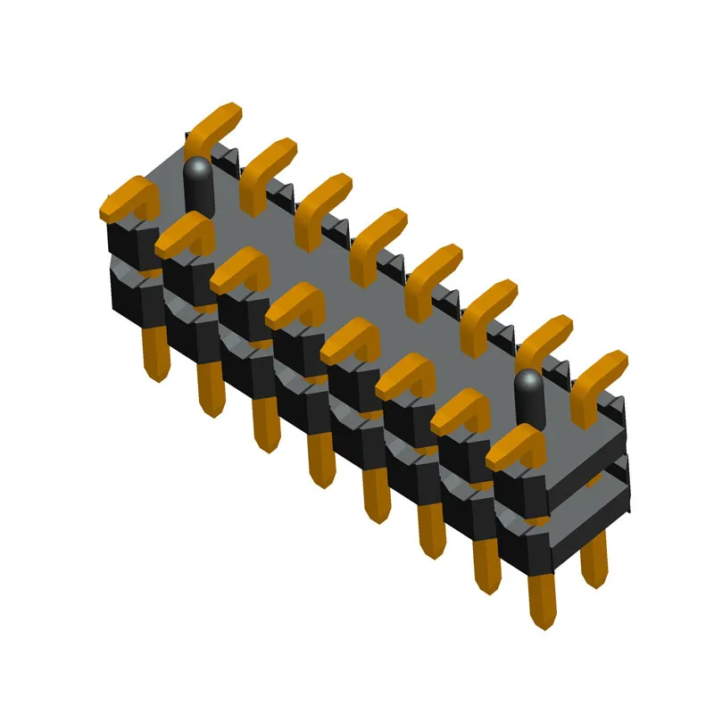 2.54mm Pitch Male Pin Header Tht PCB Header Berg Connector