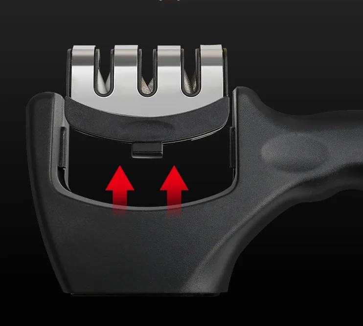 Bocheng knife sharpener 3-Stage Knife Sharpener Helps Repair, Restore, Polish Blades Restore Dull Blades