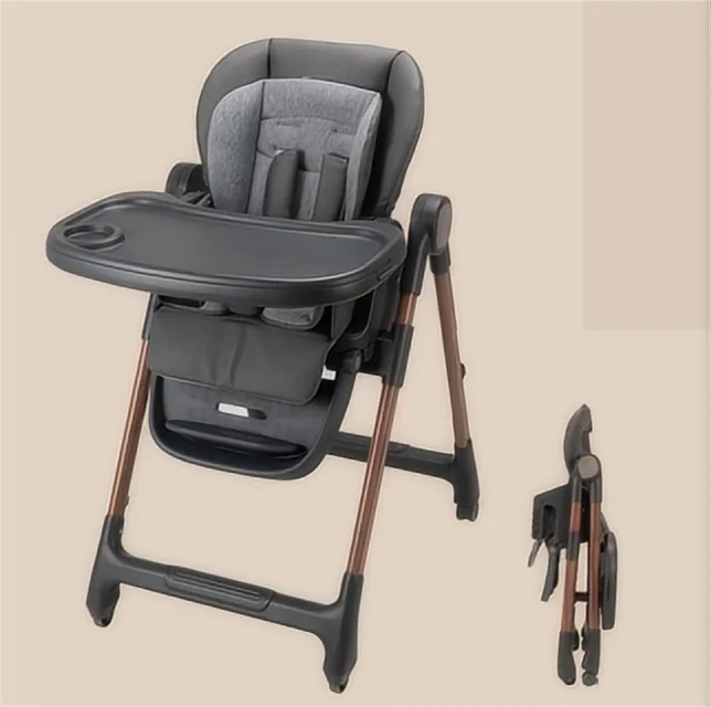 High Quality Folding Baby Dining Chair Adjustable 5-Position Steel Seat Modern Kitchen Outdoor Hotel Use Made Steel tube