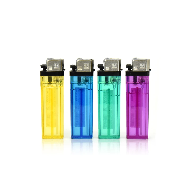 Disposable long lasting cigarette flint lighter