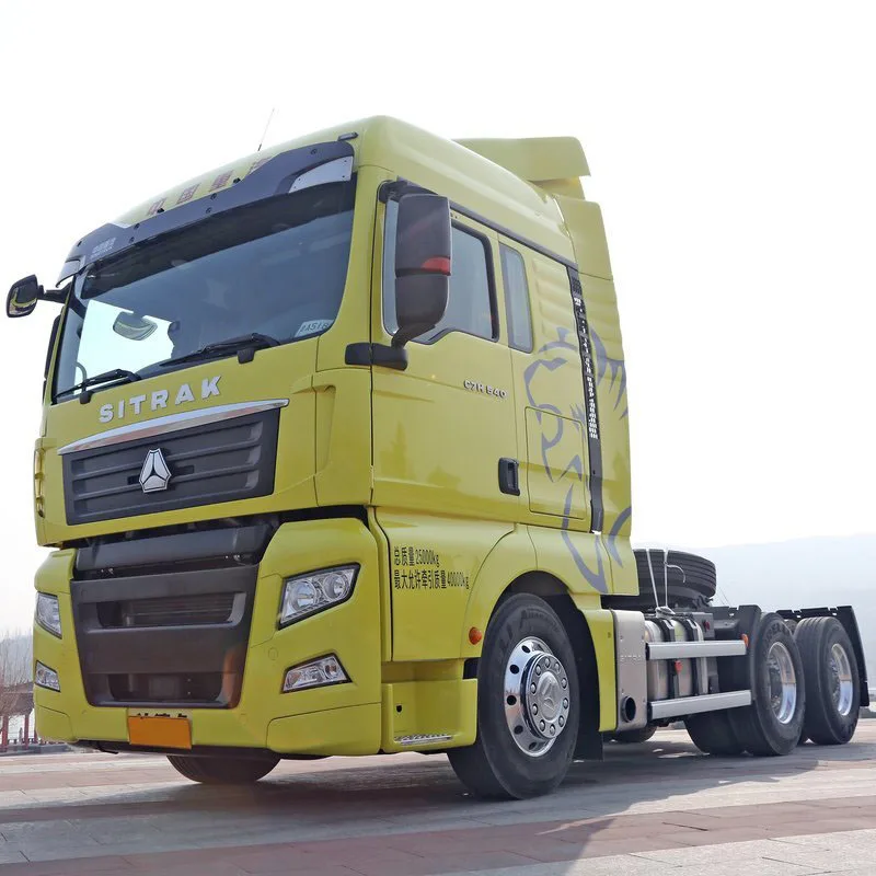 Первоклассное качество Sinotruk Sitrak C7H 6X4 тягач с шестью цилиндрами грузовик низкая цена