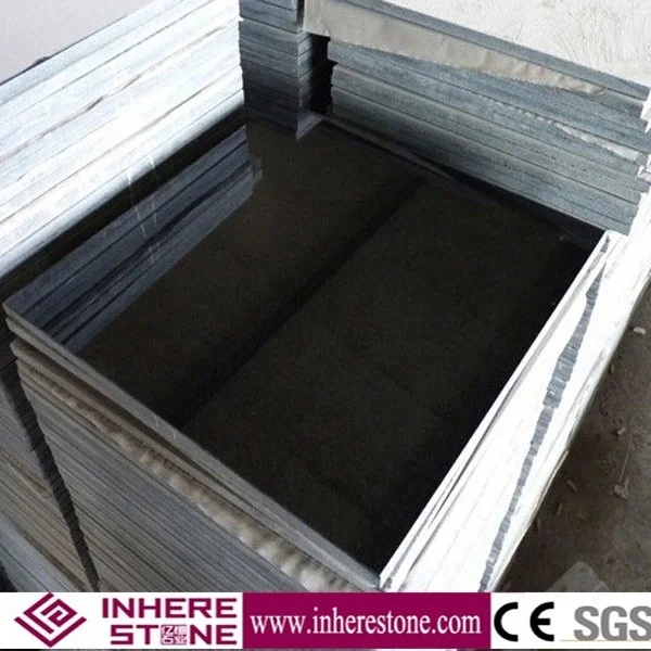 high polished jet black granite price in india