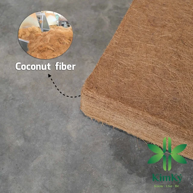 TOP SELLING NEW PRODUCT FROM NATURAL COCO ITEM COCO FIBER BRICK GOOD INSULATION MOISTURE RESISTANT FOR HOME GARDEN EXERCISE AREA