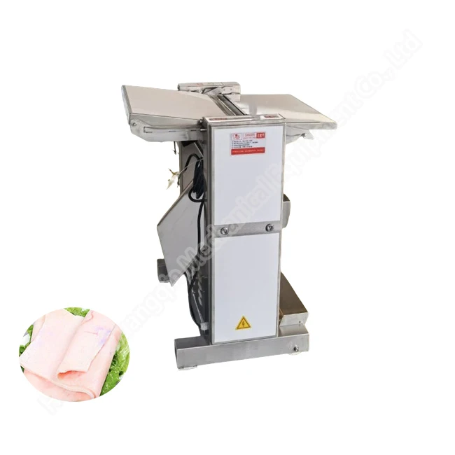Pork meat skin removing machine fascia removing machine pig skin removal machine