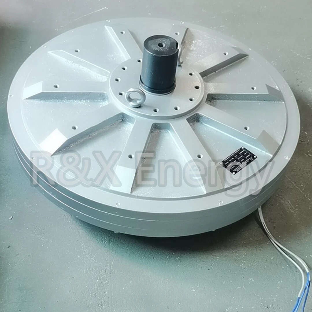 Low Noise 10kw 20kw 30kw Alternators Disc Coreless Permanent Magnet Low Torque for Wind Power