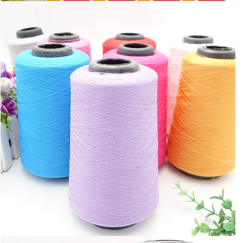 Weitian brand manufacturer factory price wholesale white 3000yds 100% polyester lines high speed sewing thread