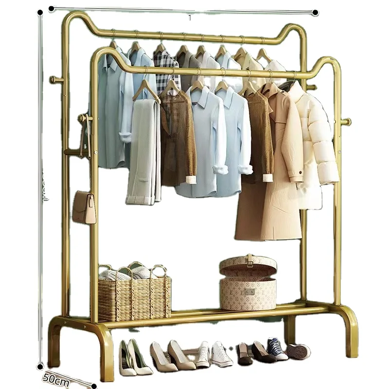 Cat ear carbon steel clothing storage hanger Metal hanger display living room furniture storage Organizer Modern 50 pieces