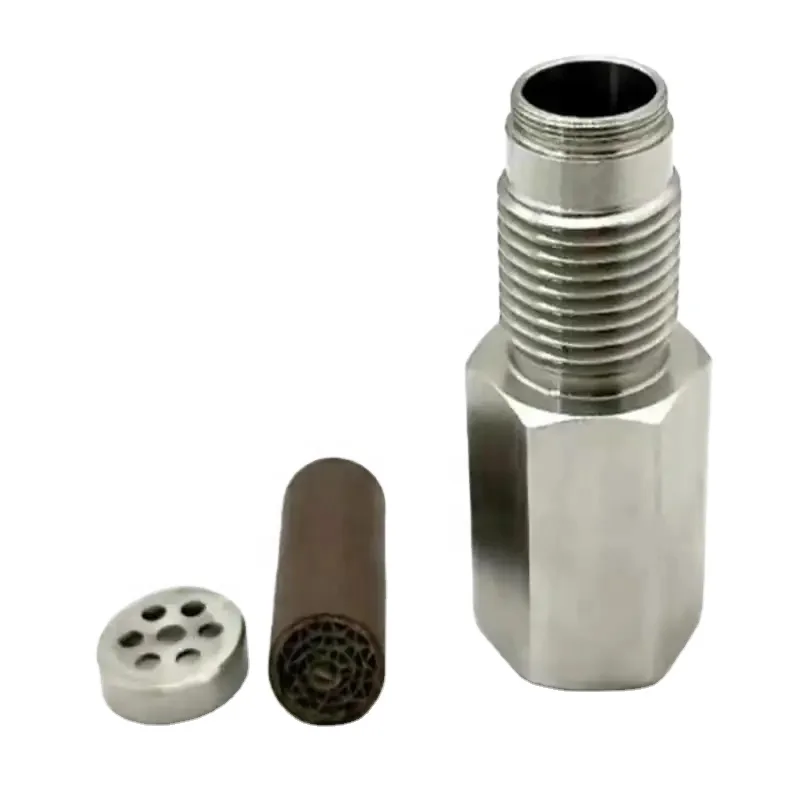 Обманка Г-образная датчика кислорода (лямбда-зонда) разборная с керамическим мини-катализатором ЕВРО-5