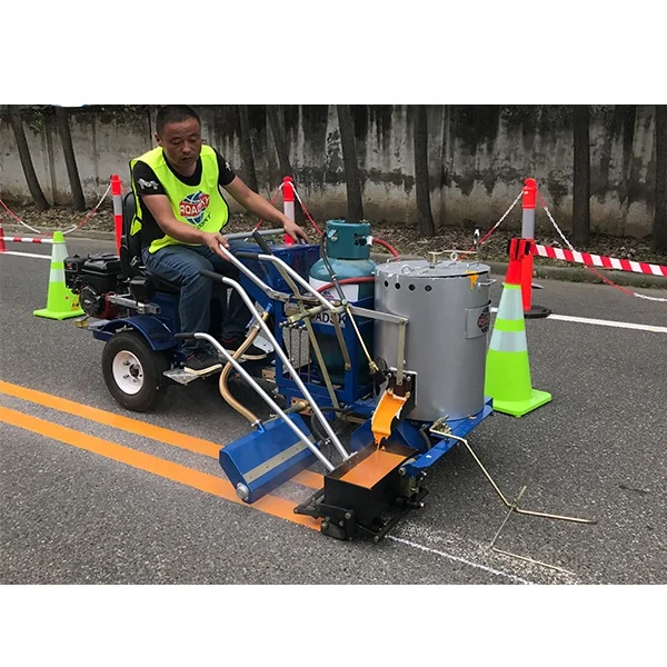 Thermoplastic Road Marking Paint Machine Streets