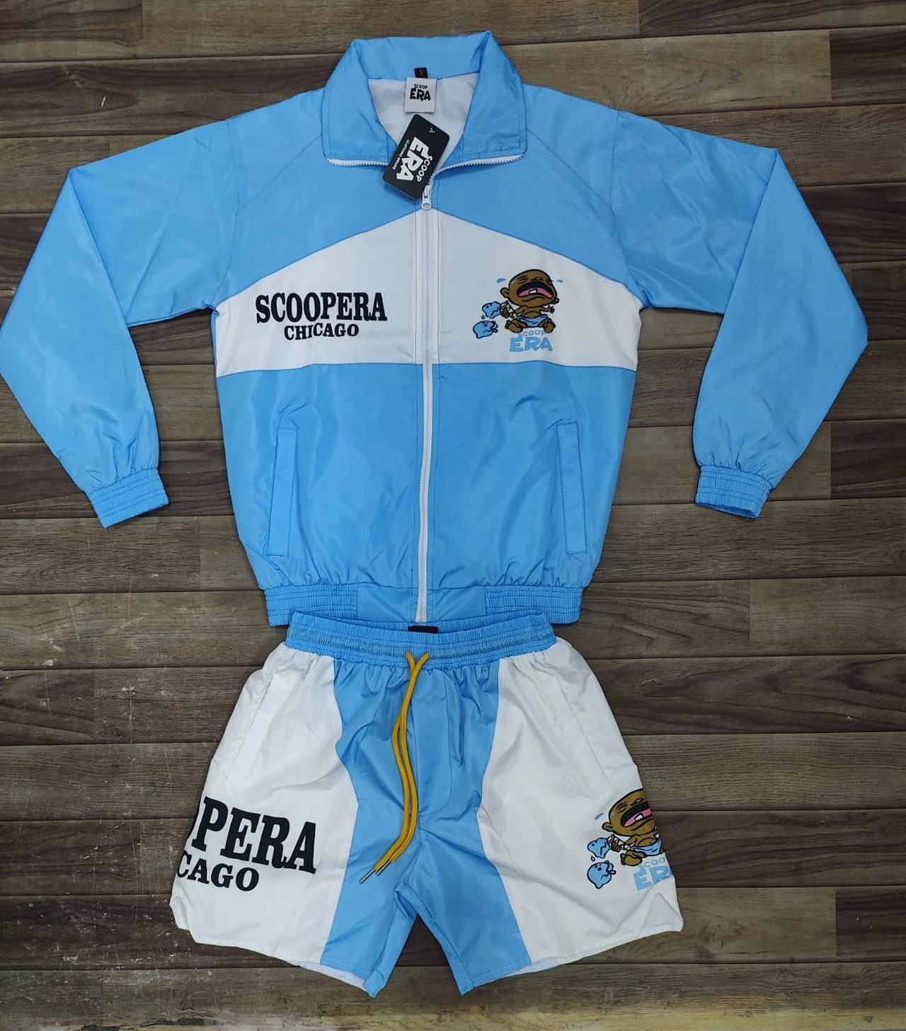 Windproof Men Short Zipper Hoodie Set Training Jogging Wear Tracksuits Custom Logo Nylon for Men Summer Adults Custom OEM ODM