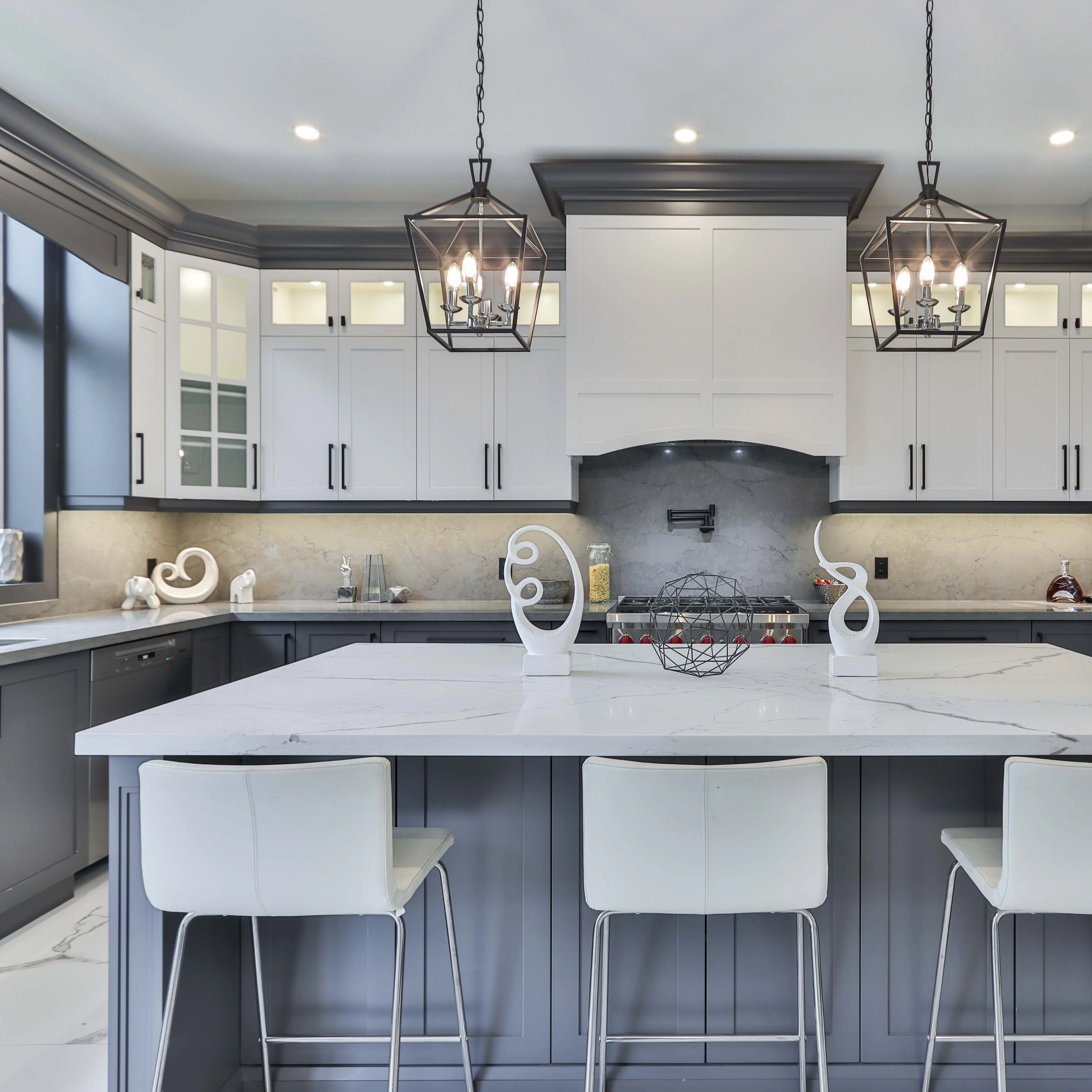 
2021 April New Design Nordic Style Kitchen Cabinets 