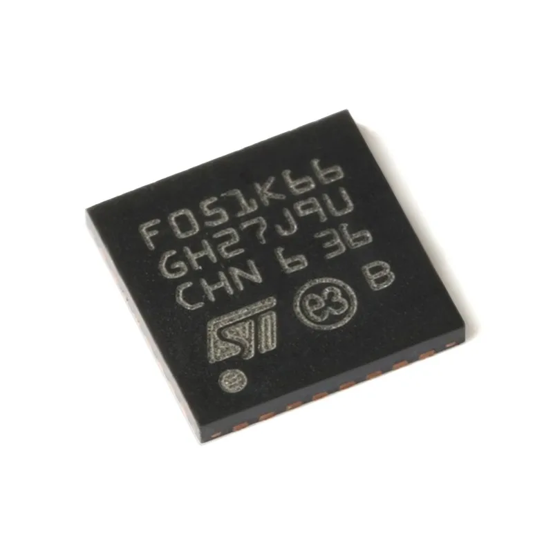 STM32F051K6U6 рычаг Cortex-M0 STM32F0 микроконтроллер IC 32-разрядный одноядерный 48 мГц 32KB (32K x 8) FLASH 32-UFQFPN (5x5)