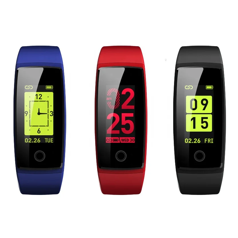 Шэньчжэнь OEM ODM CE ROHS FCC сна апноэ управление Цвет экран Смарт часы 2019 Спорт сердечного ритма браслет