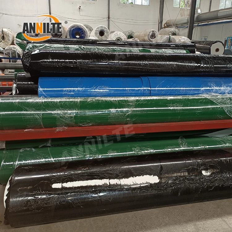 Annilte good quality Cold Resistant Green PVC Conveyor Belt factory
