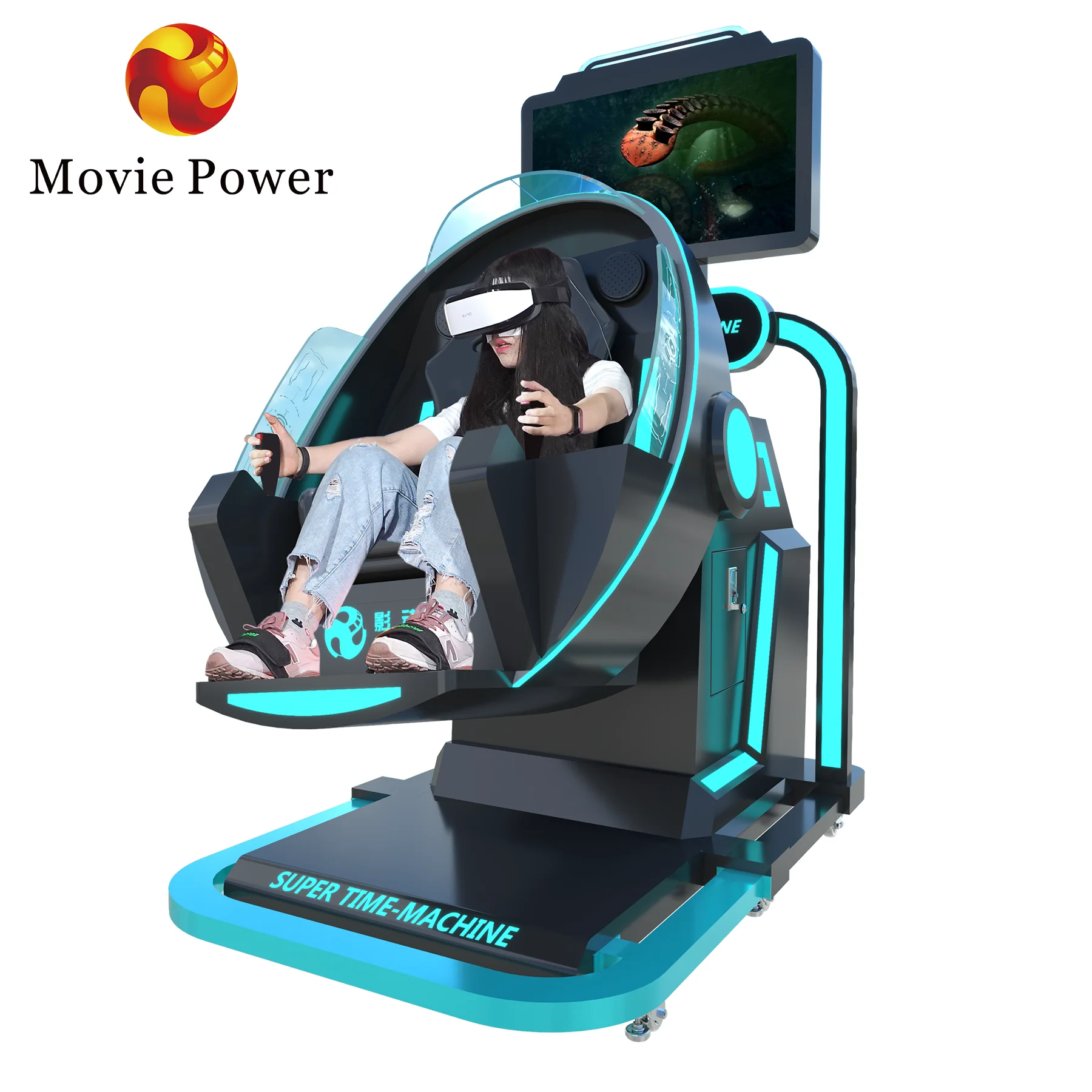 Movie Power VR Simulator Equipment Vr Game Machine 9D VR 360