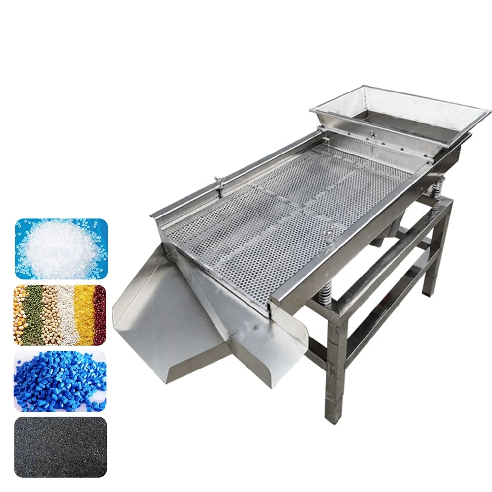 Автоматическая прочная Выбор продуктов линейного вибрируя экрана ситом из нержавеющей стали еда частиц