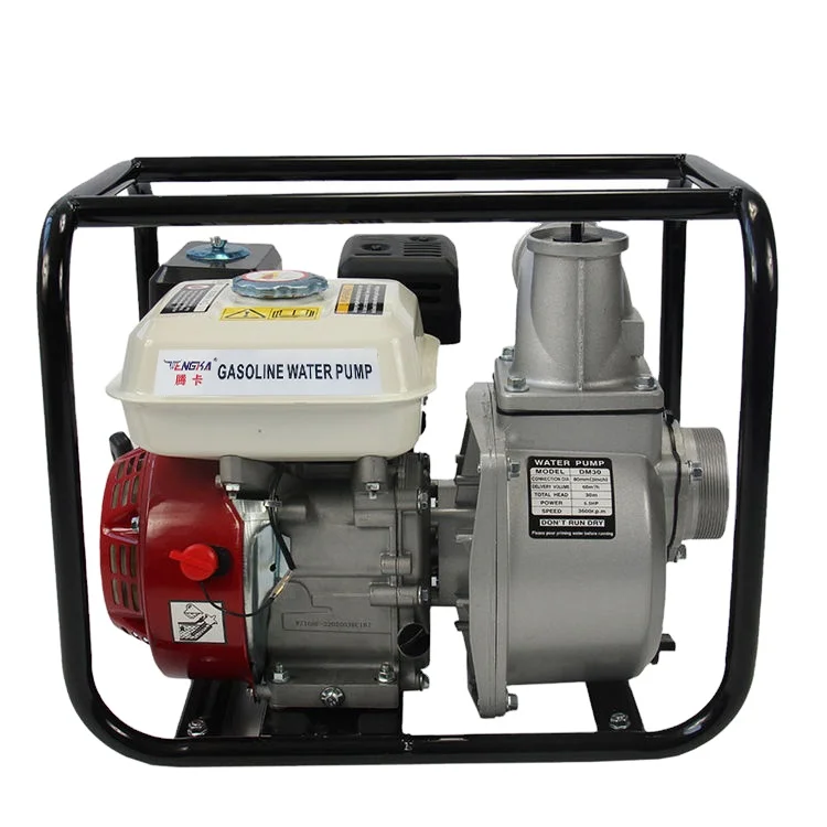 2-дюймовый 3-дюймовый (5.5HP 6.5HP) небольшой бензиновый/бензиновый двигатель насос для чистой воды высокого давления