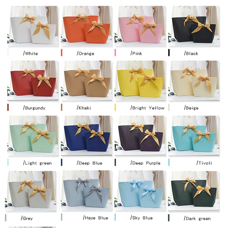 Luxury Kraft Paper Bag with Handle Custom Brand Logo Design for Shoes Fur Clothing and Retail Gift Shopping Promotion Wholesale