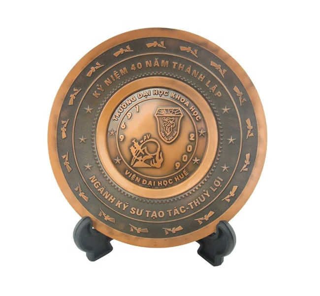 custom bulk stamping thin metal gold cool name plate manufacturer