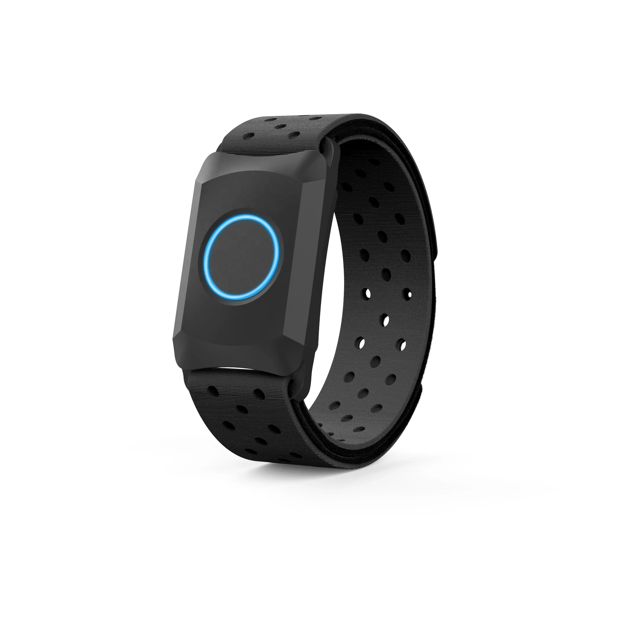 Customized Bluetooth5.0 ANT+ Heart Rate Monitor Armband Fitness Tracker Sport Armband SDK Support