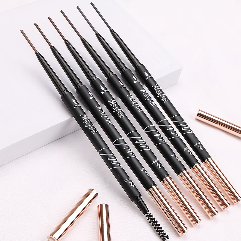 Makeup Micro Eyebrow Ultra Slim Defining Rose Gold Eye Brow Pencil