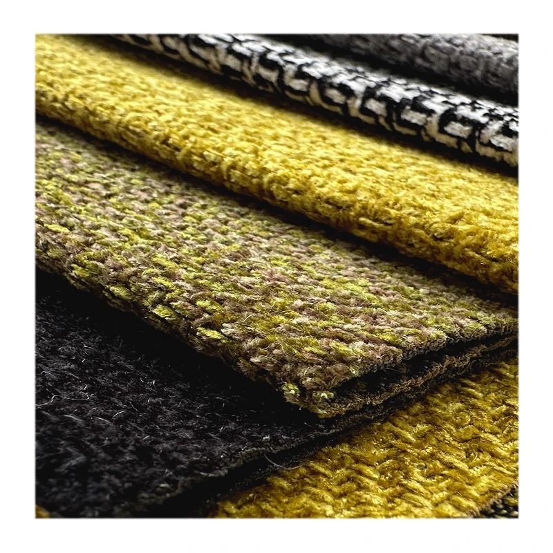 Wholesale Vintage Home Textile Chenille Velvet Fabric Living Room Furniture Fabric