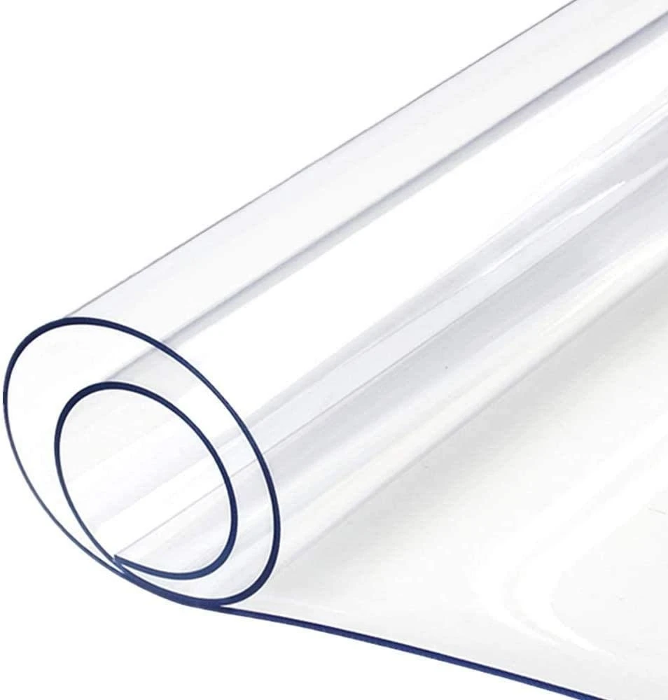 Cold crack resistant fire resistant excellent transparency crystal clear PVC plastic sheeting soft flexible super clear PVC film
