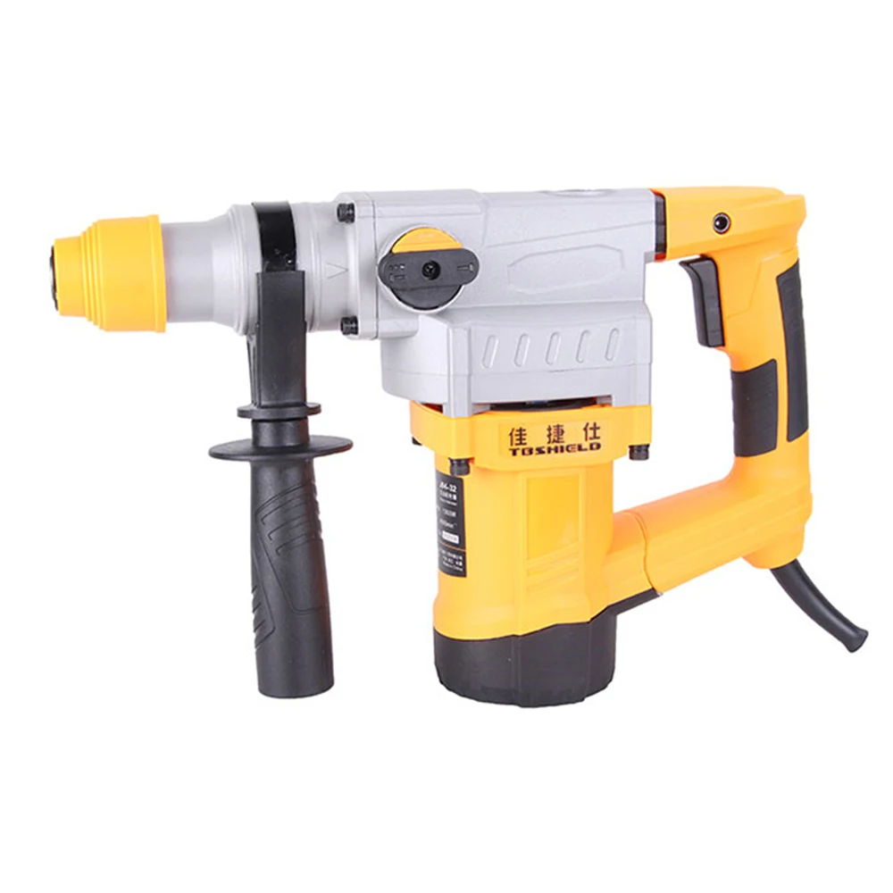 J04-32 двойного назначения электрический молоток (без сцепления) 1350 Вт домашняя установка аппаратные средства сверла молотка для вращательного бурения
