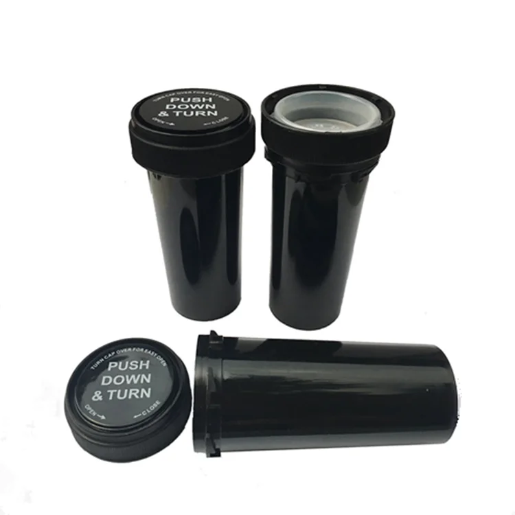 Red Reversible Cap Prescription Vials 40 dram