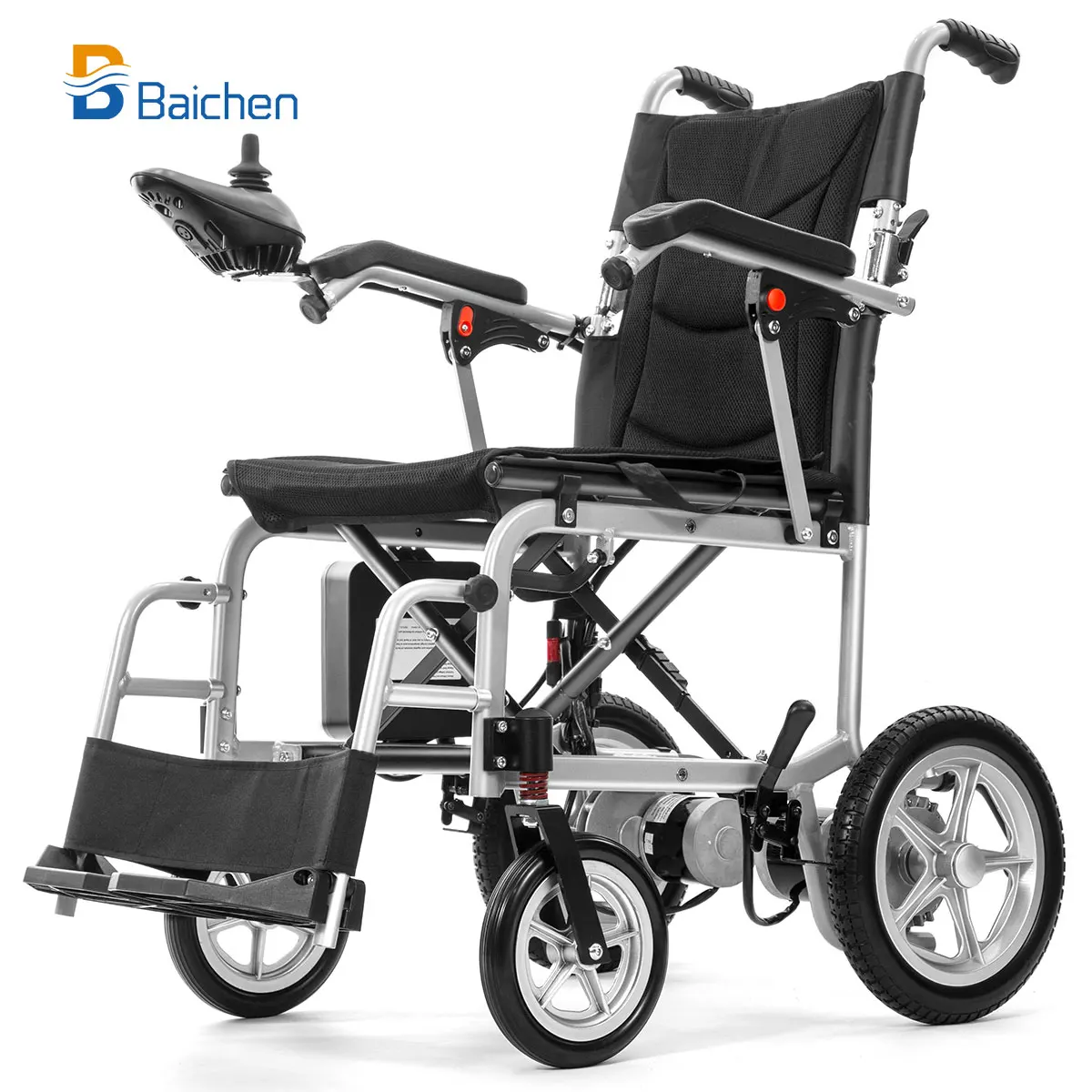 2024 Cheap Travel Beach Ultra Lightest Aluminum Foldable Portable Disabled Electric Wheelchair For Adults