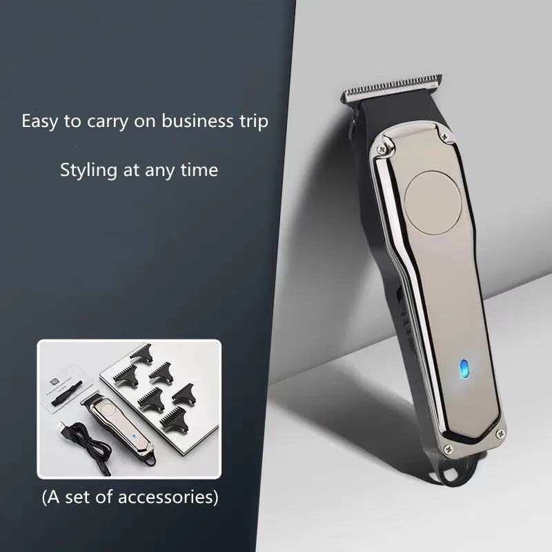 Electric Hair Rechargeable Shaver Low Noise Professional Hair Trimmer Cordless Men S Hair Cutting Machine Beard Cordless