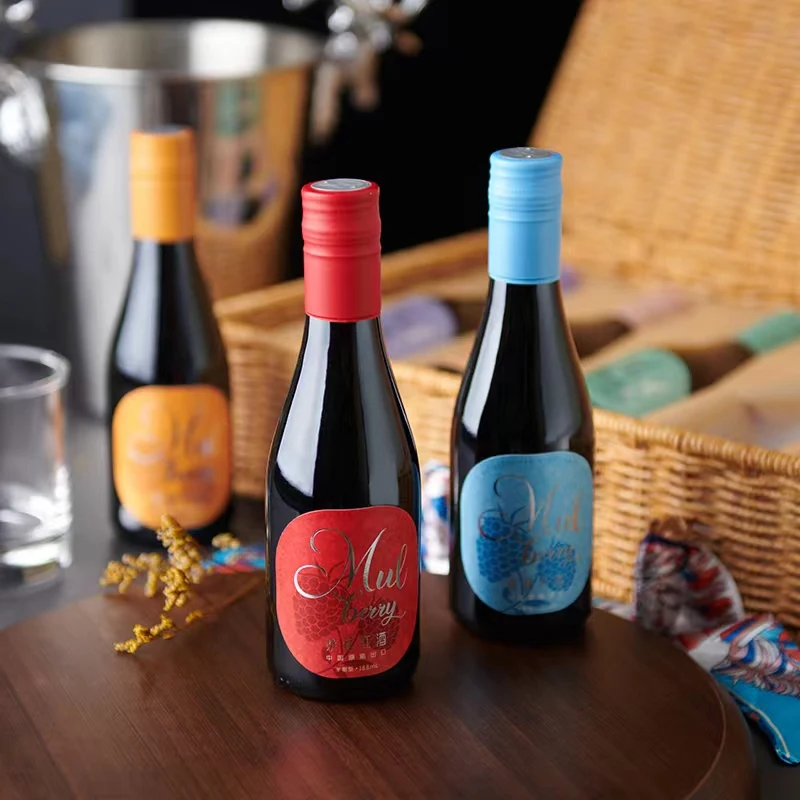 Bulk red wine/mulberry wine 188ml