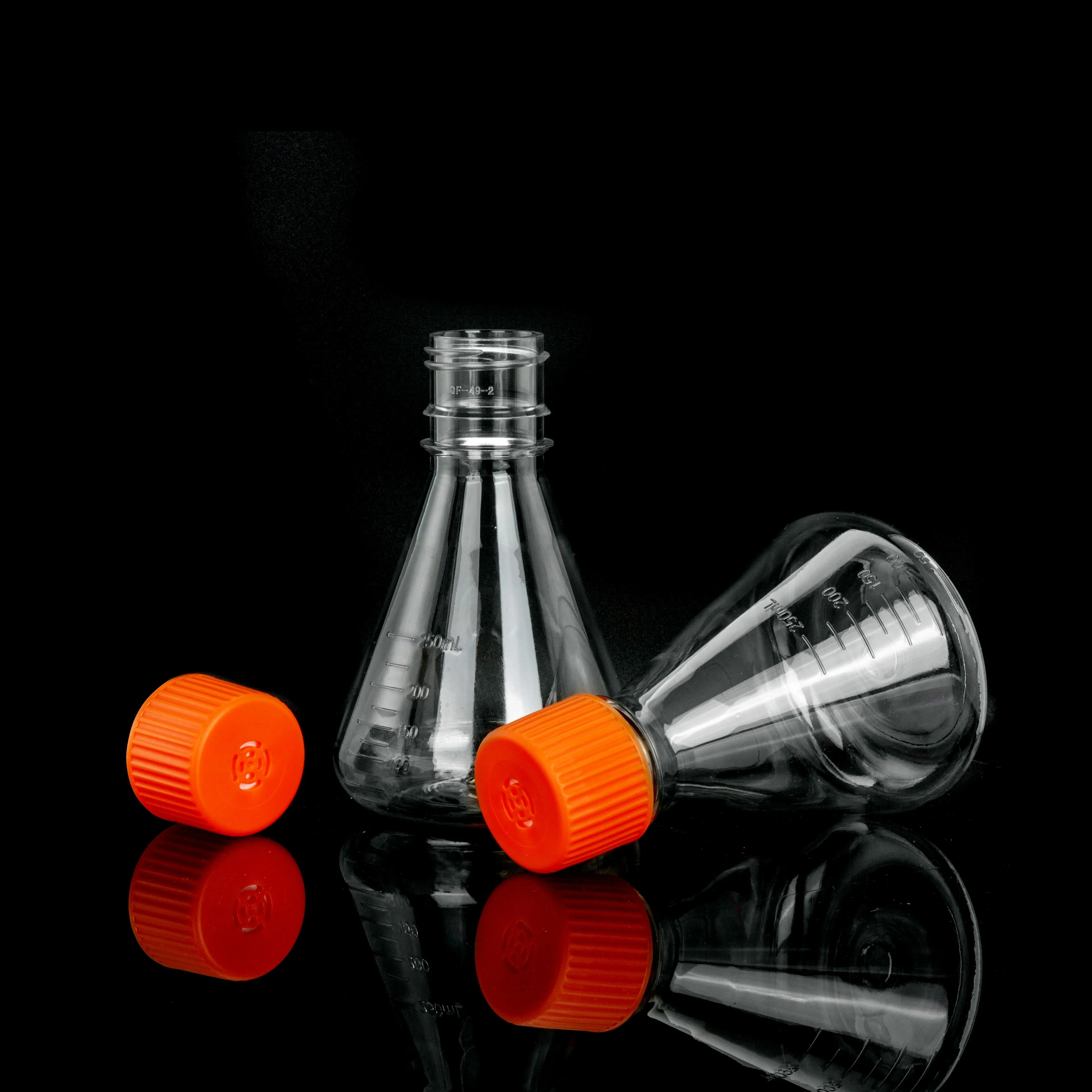 Профессиональный производитель Высококачественная вакуумная колба erlenmeyer 250