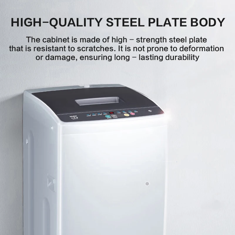 Clothes Are Clean 8kg White Washing Machines Automatic Washing Machine Professional Washing Machine for Home