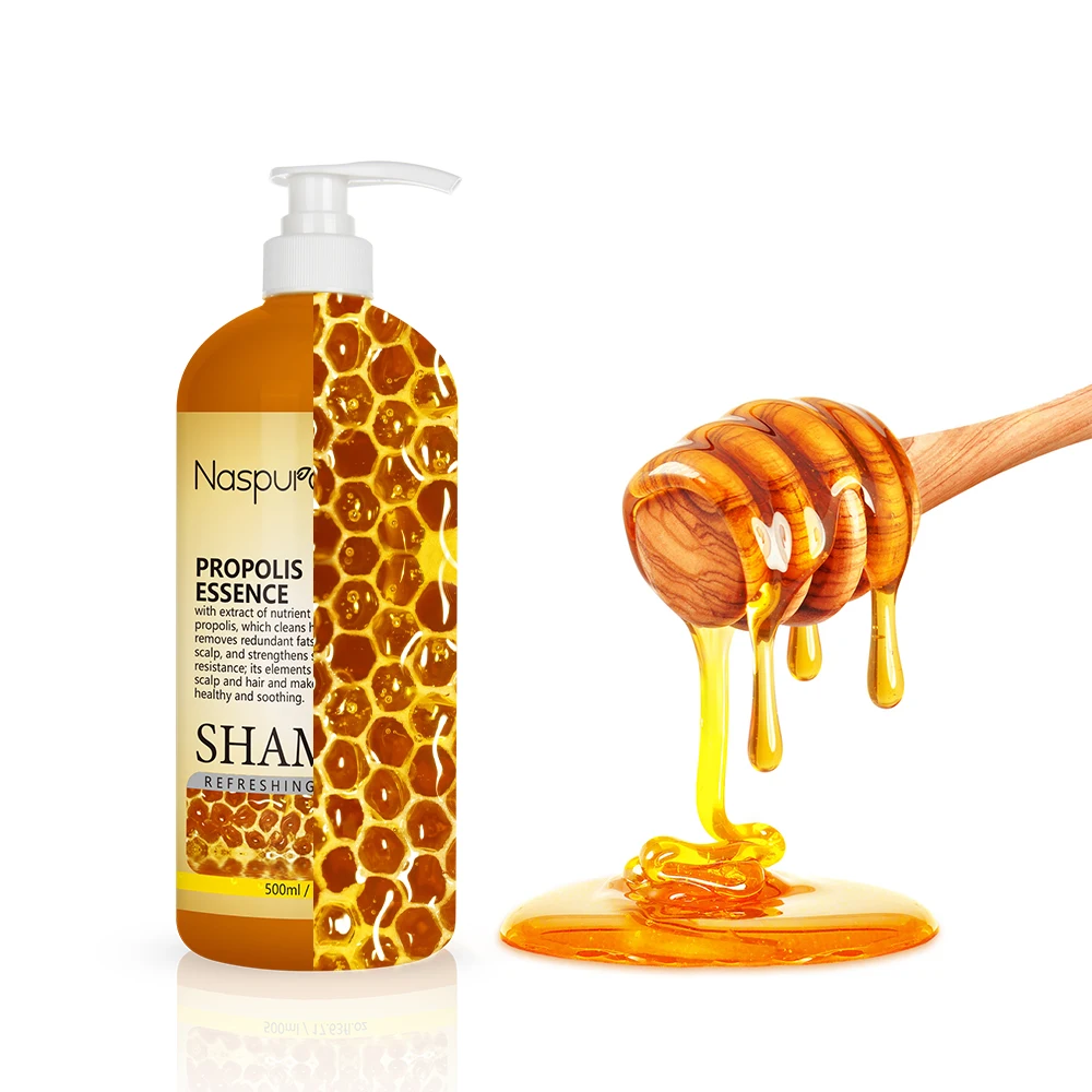 Intensely Hydrate Rich Nutrient Natural Propolis Extract High Nourishing Dry & Frizz Hair Shampoo