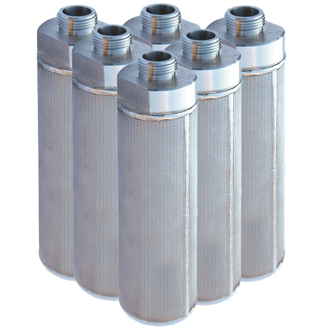 Top Quality Metal Wire Cloth Candle Filter Element For Oil Seperation Cosmetic Filtration