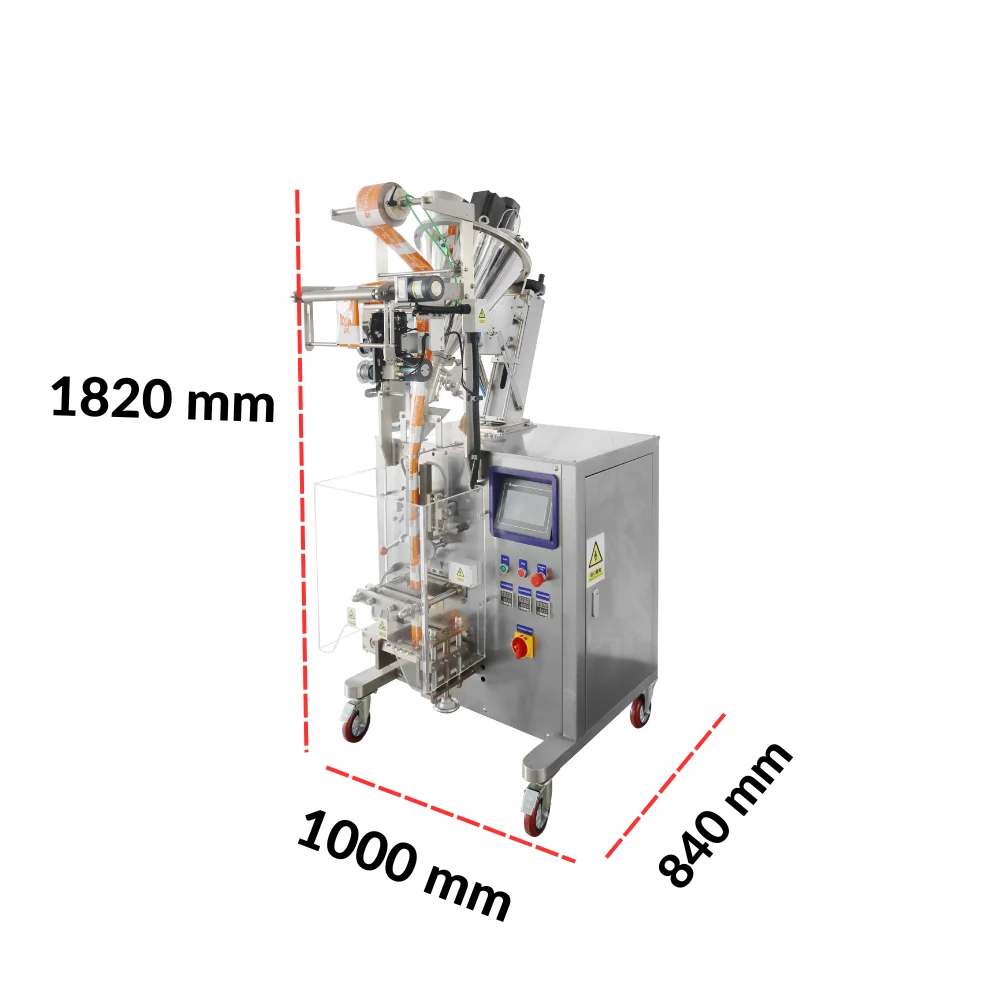 2023 Hot Sales Automatic Multi-function Nuts Beans Packing Machine Small Plastic Bags Tea Dried Fruits Packing Machine from LOM