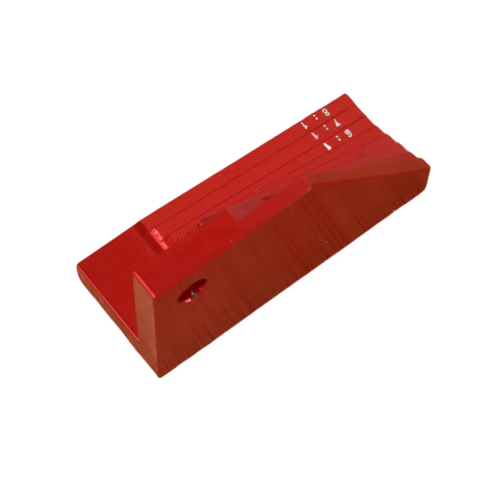 Bevel Block Gauge Aluminum Alloy Measuring Block Angle Finder for Protractor Woodworking and Diy Tools Other Hand Tools